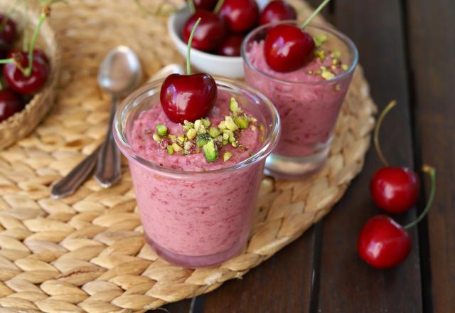 Mousse aux cerises