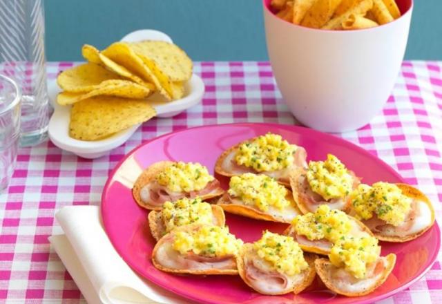 Tortillas façon croque-madame