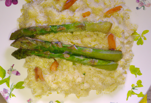 Risotto aux asperges vertes facile