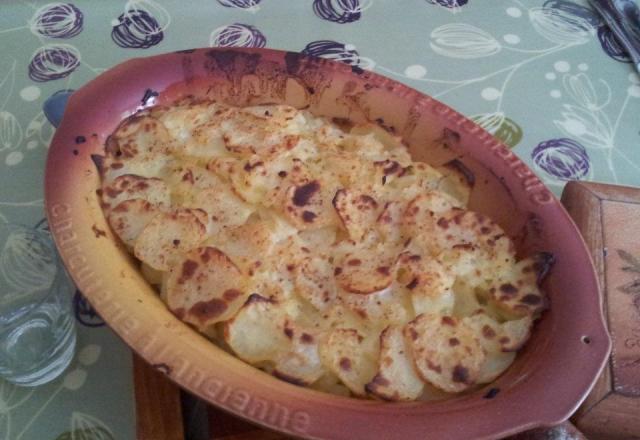 Gratin de pommes de terre dauphinois d'Adrien