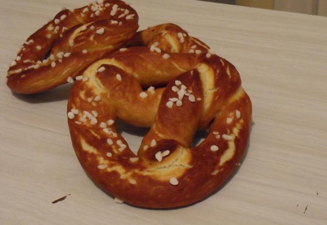 Bretzel à la fleur de sel