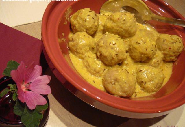 Boulettes d'agneau à la façon Cachemire