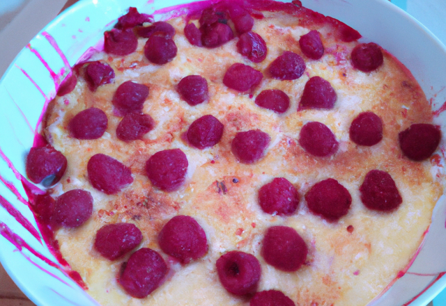 Gratin de framboises