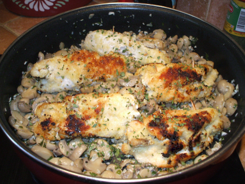 Roulé de poulet champêtre