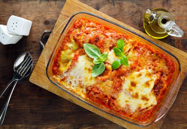 Lasagnes à la bolognaise maison