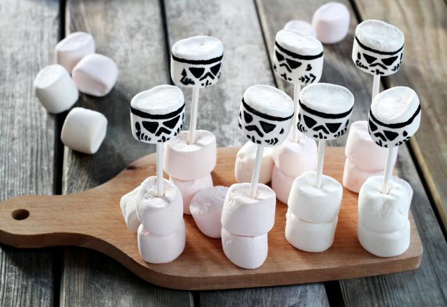 Brochettes de chamallows Stormtrooper Star Wars