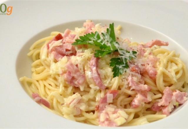 Sauce façon carbonara