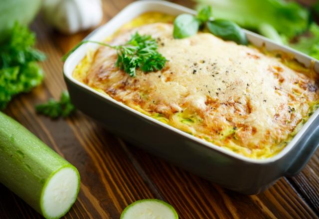 Gratin de courgettes à la Vache qui rit