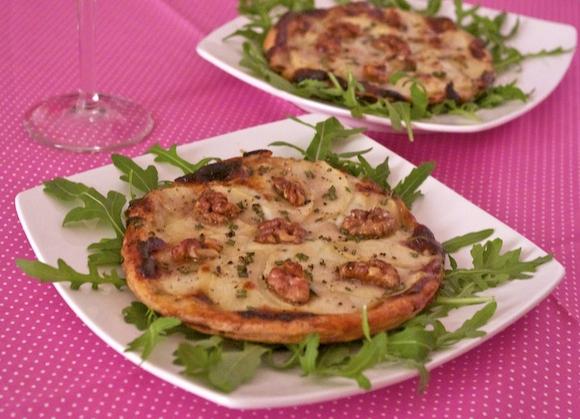 Tartelettes roquefort-poires