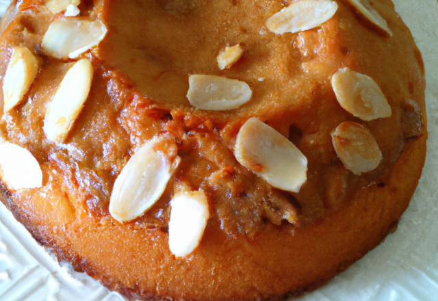 Gâteau fondant à l'amande