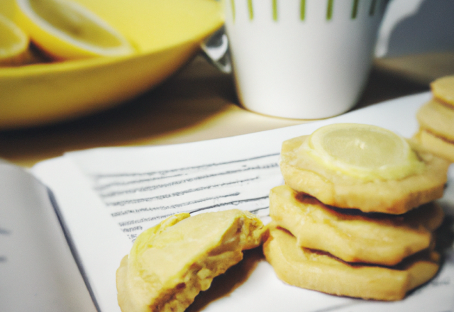 Biscuits au citron maison