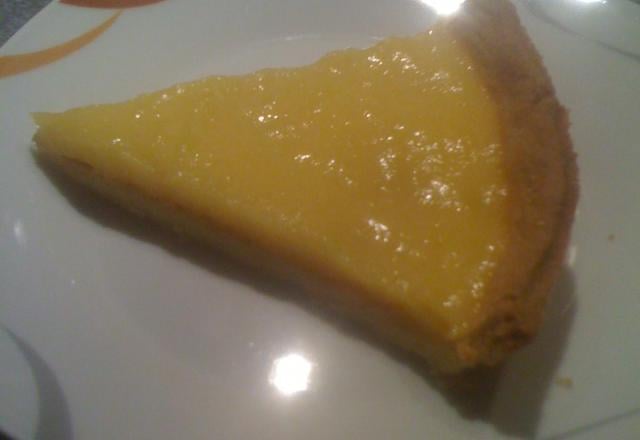 Tarte citron-mangue