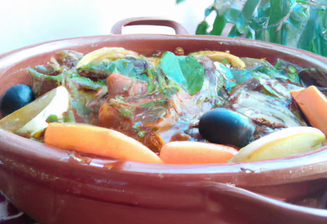 Tajine malsouka ou aux feuilles de brick