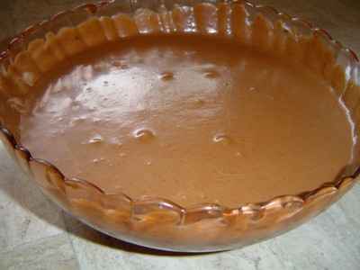 Mousse au chocolat 'tante jeanne'