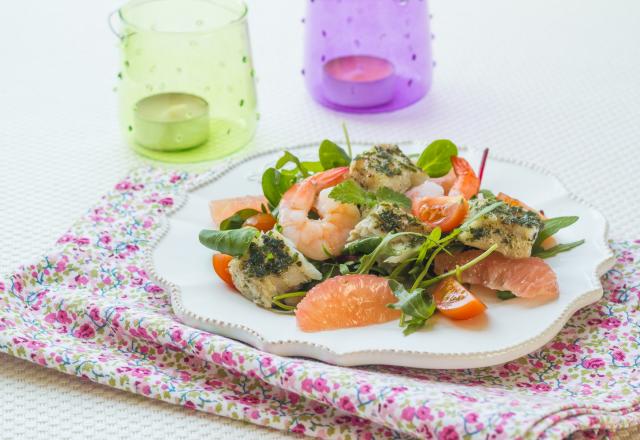 Salade printanière de Grillade aux Herbes