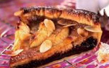 Tarte chocolat poires