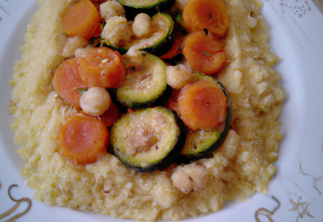 Couscous aux légumes économique