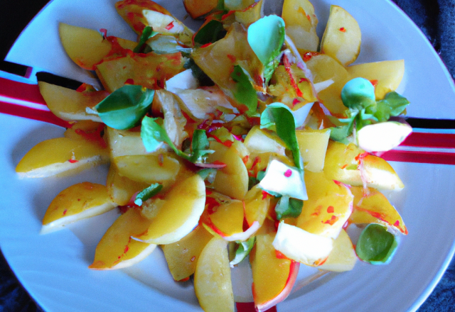 Salade de pommes de terre à la Thaï