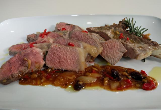 Côtes de veau vapeur