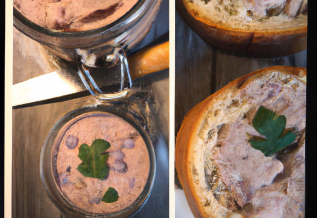 Rillettes de lapin à la normande