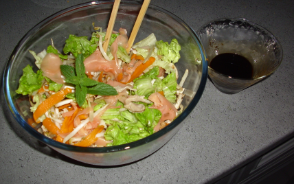 Salade aux couleurs d'Asie