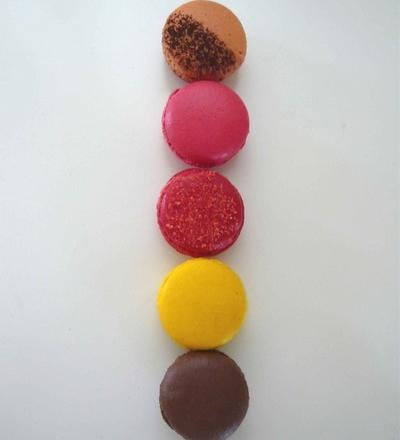 Macarons au M&M's