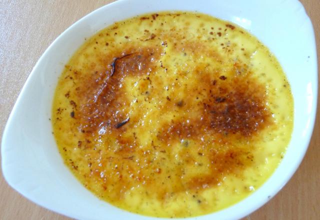 Crème brulée à la vanille