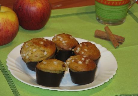 Muffins pommes cannelle deluxe de lili