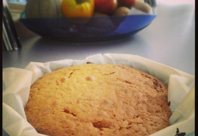 Cake aux pralines roses