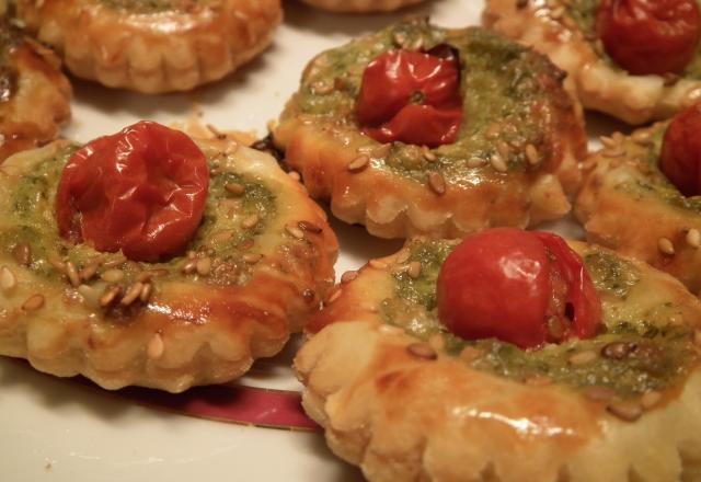 Tartelettes aux tomates cerise