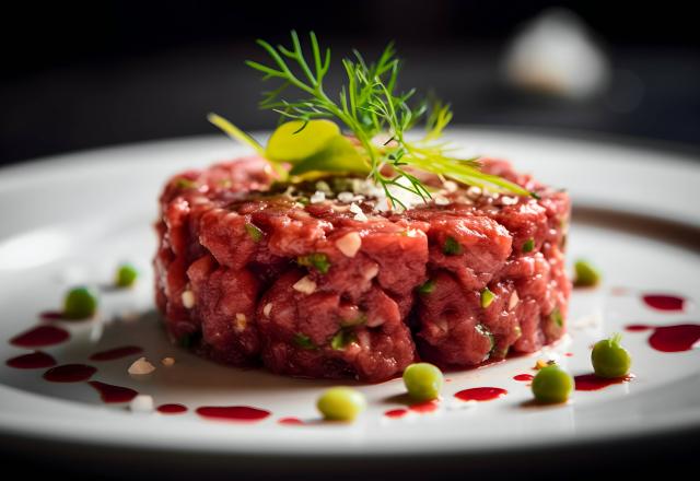 “De la bonne viande” : Cyril Lignac partage sa recette de tartare de boeuf aux légumes confits