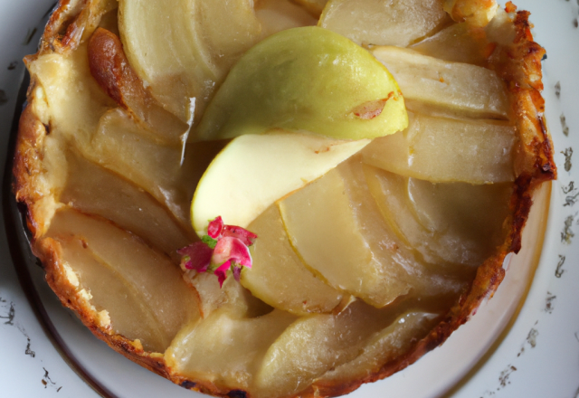 Tarte aux pommes comme au restaurant