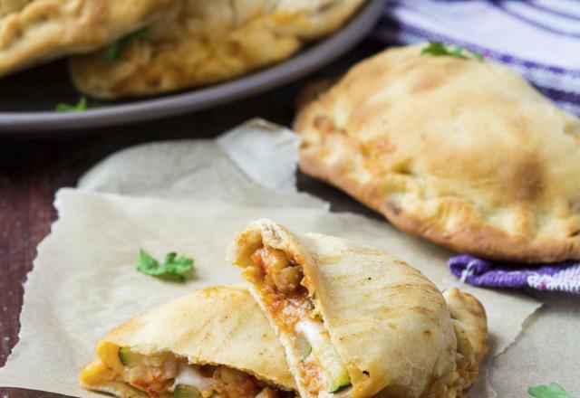 Mini calzone au fromage