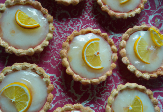 Tartelettes gourmandes au citron