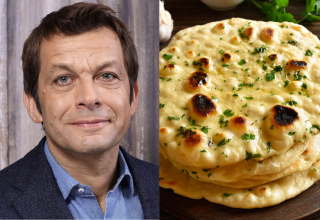 Laurent Mariotte revisite la recette du cheese naan avec un fromage typique de nos régions