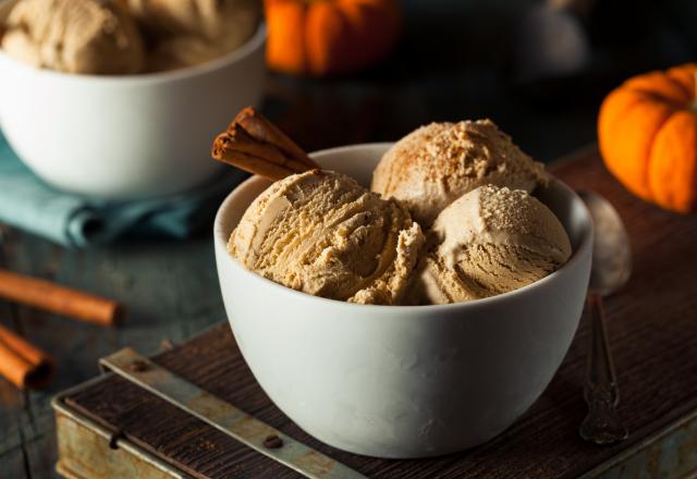 Pour halloween, seriez-vous prêt à tester la glace à la citrouille ?