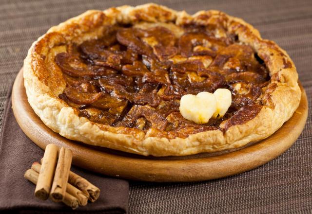 Tarte fine choco-pommes