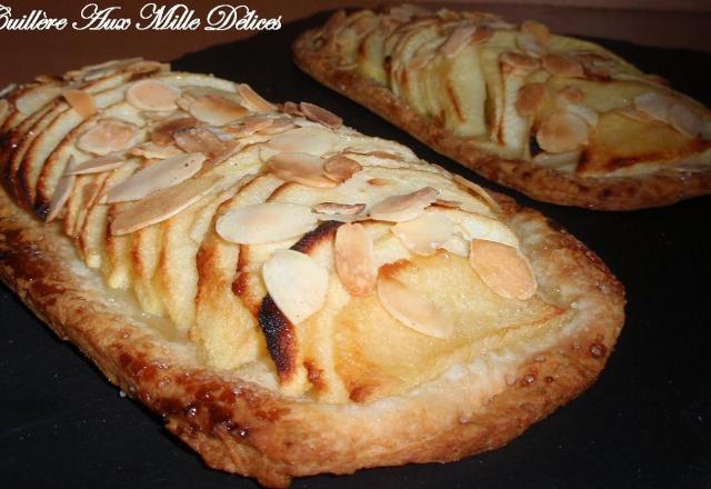 Semelle aux pommes et amandes effilées