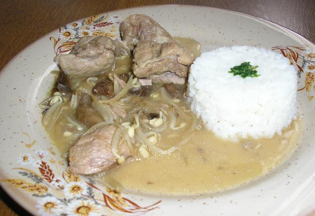 Sauté de porc à la sauce soja