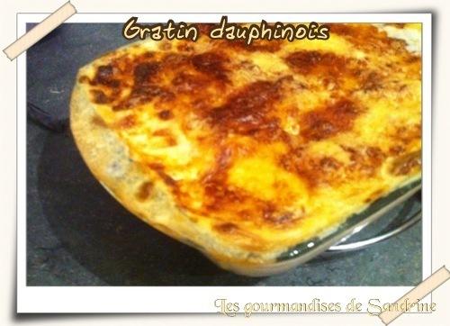 Gratin dauphinois gourmand de Sandrine