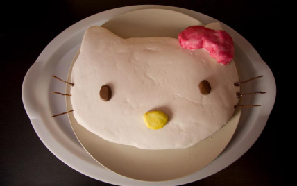 Gâteau Hello Kitty au yaourt