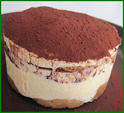 Tiramisu onctueux au café corsé à la liqueur