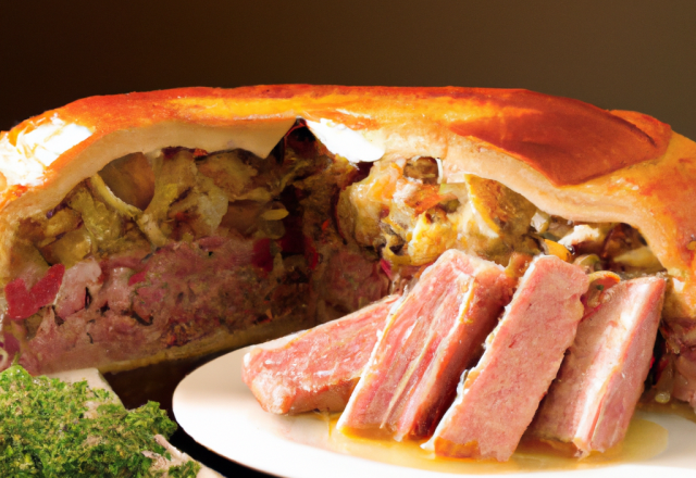 Tourte à la choucroute