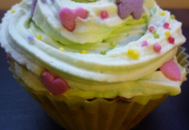 Cupcake citron vert