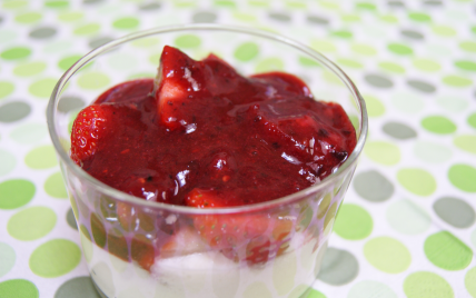 Fruits rouges et mascarpone