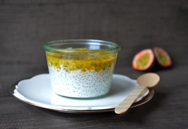 Pudding de chia au maracudja