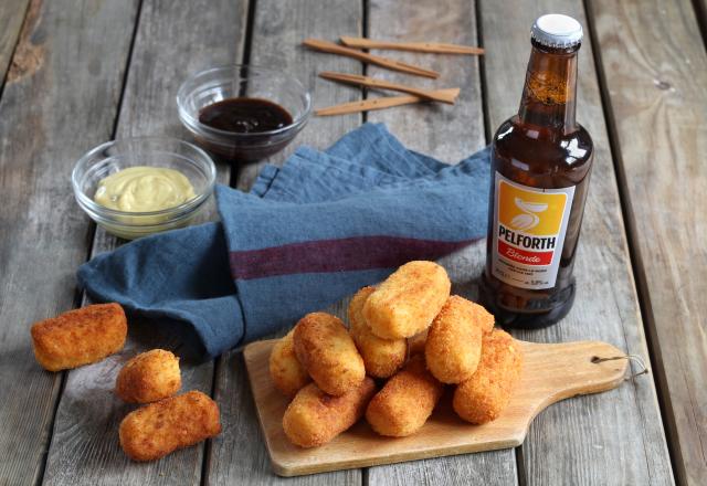 Croquettes de pommes de terre à la mimolette