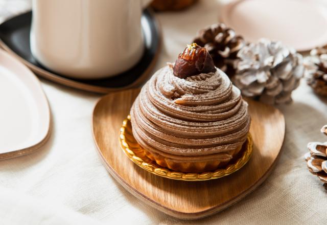 "Tout beau, tout léger" : pour changer de la bûche à Noël, Christophe Michalak partage sa recette de Mont Blanc à la crème de marrons