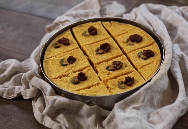 Hobaktteaok ou Gâteau Coréen au potiron