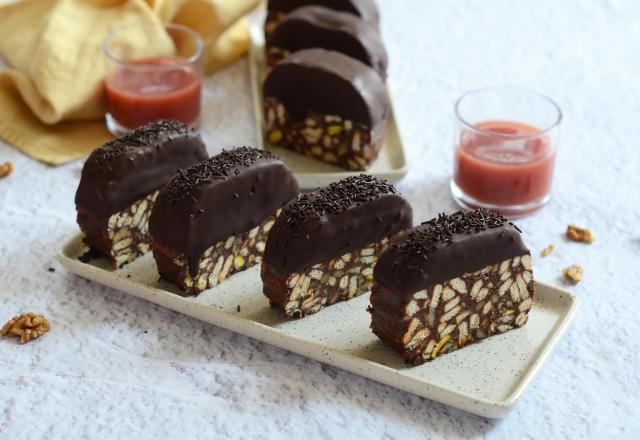 Rolls aux biscuits et au chocolat